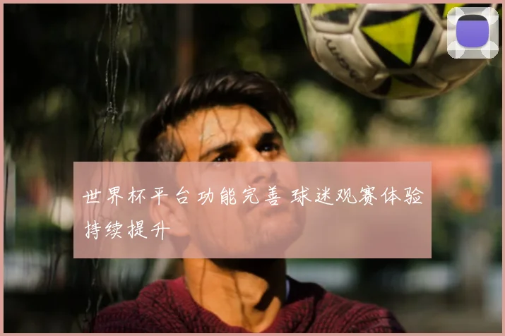 世界杯平台功能完善 球迷观赛体验持续提升
